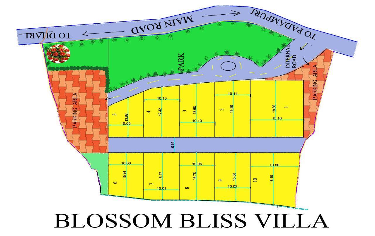 blossom bliss villa site map